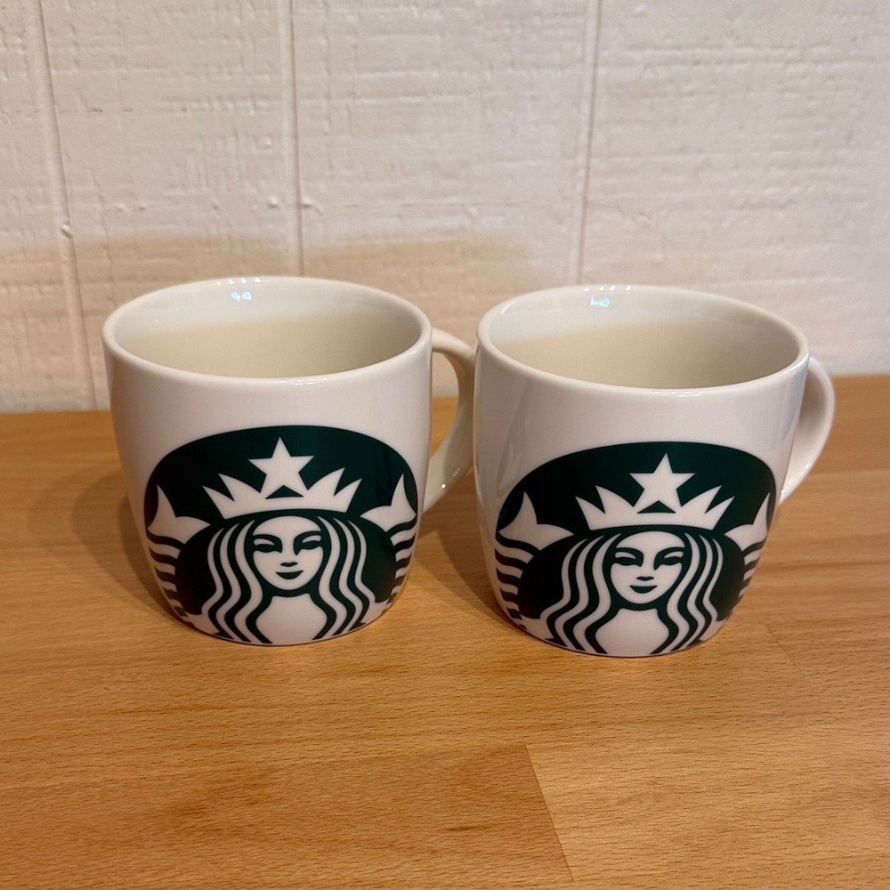 2 Starbucks Mugs |‎ 14fl oz. | Great Condition